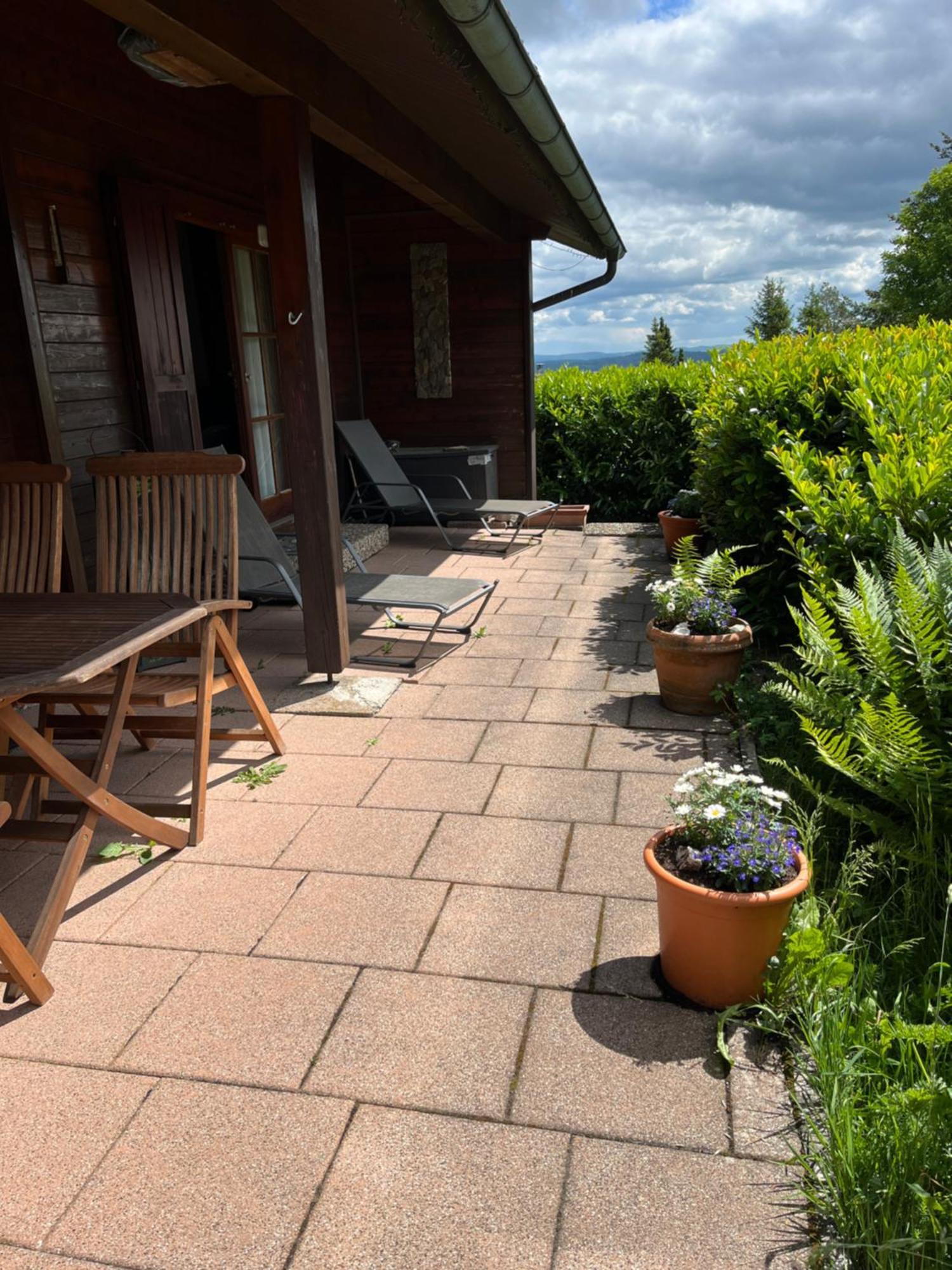 Villa Blockhaus FerienZauber II Bromskirchen Exterior foto