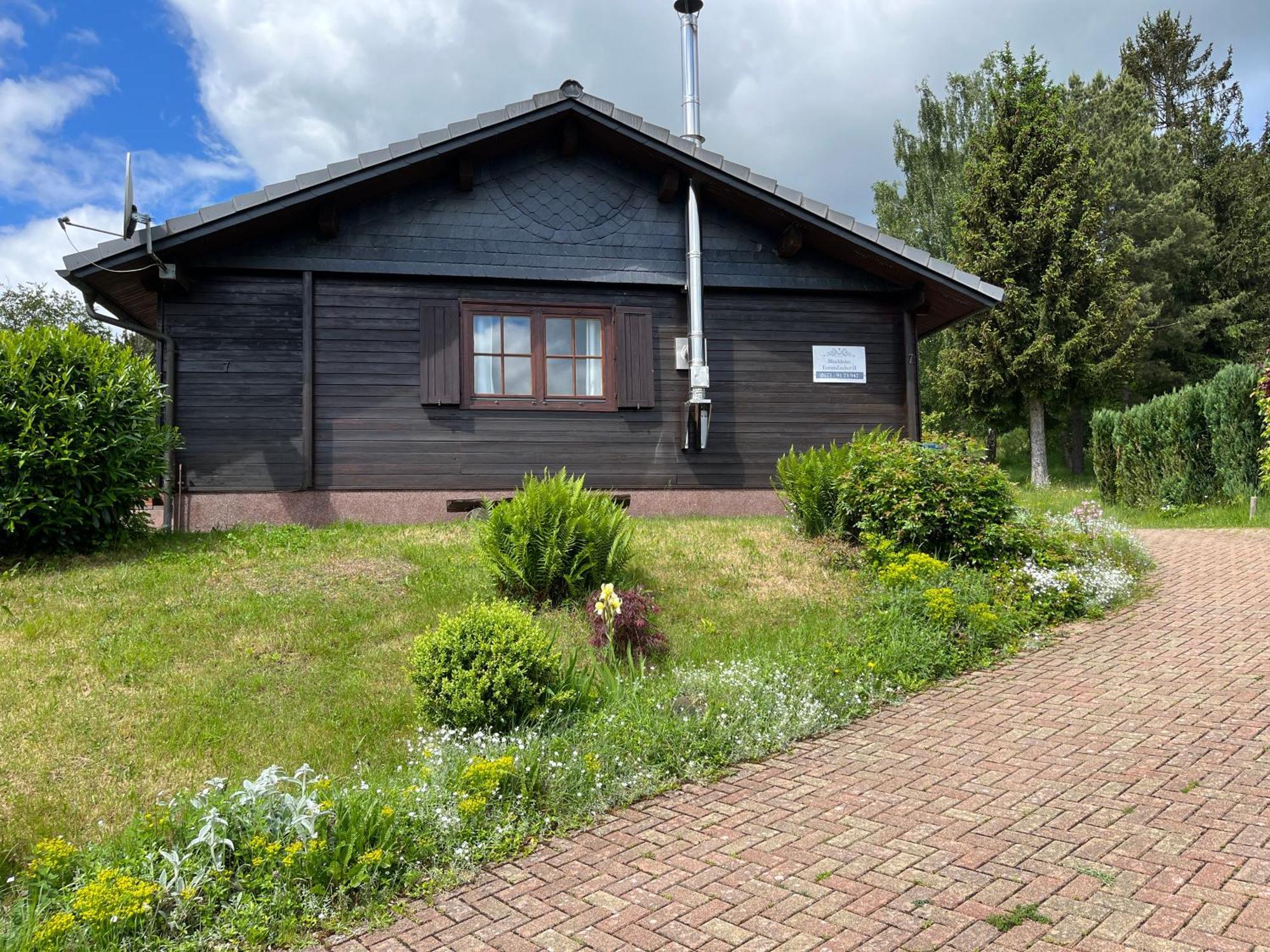 Villa Blockhaus FerienZauber II Bromskirchen Exterior foto