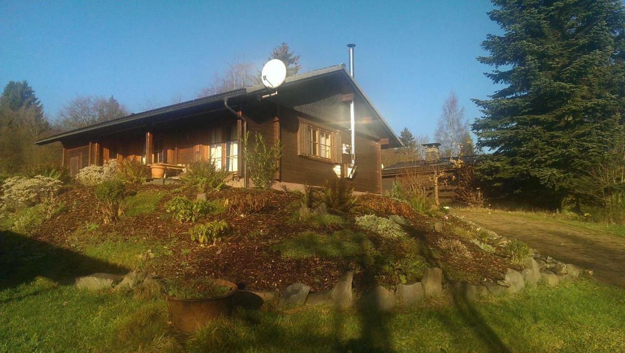 Villa Blockhaus FerienZauber II Bromskirchen Exterior foto